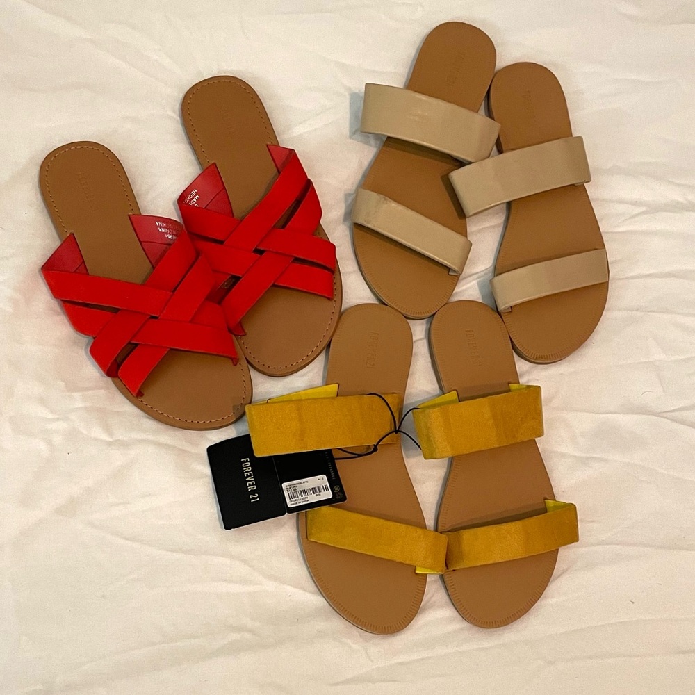 Forever 21 Sandals Bundle